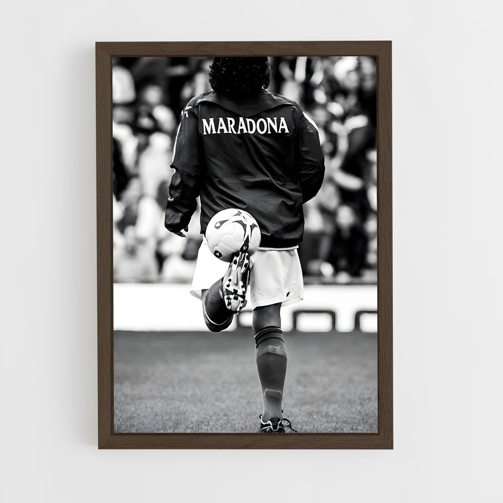 Poster Maradona en Action (vue 5)